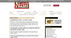 Desktop Screenshot of emploi.italieaparis.net