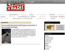 Tablet Screenshot of italopolis.italieaparis.net